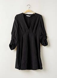 Rochie scurtă mâneci 3/4 mâneci 3/4 gri ZARA femme