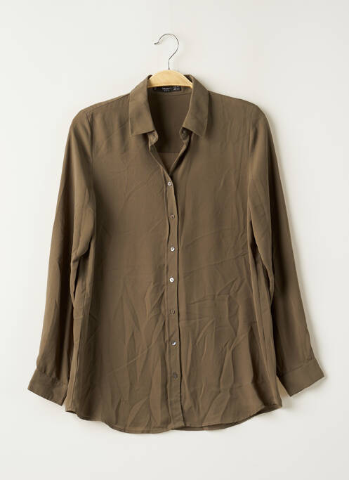 Cămașă verde MANGO femeie