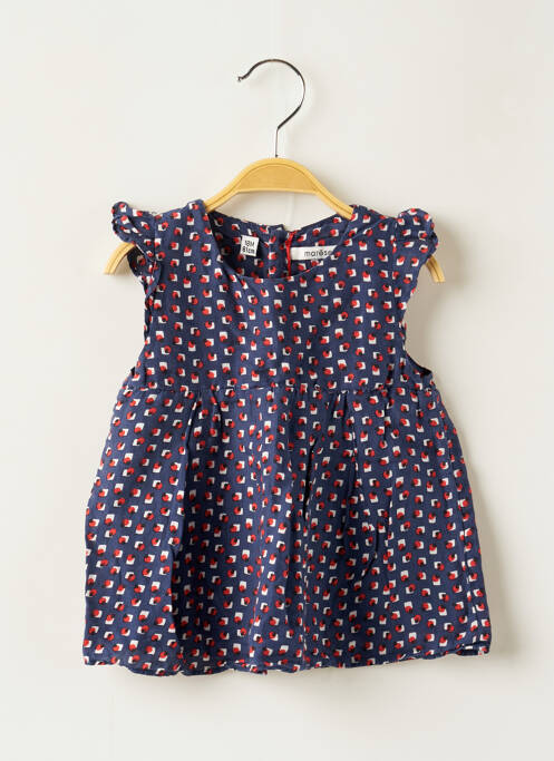 Rochie midi albastru MARESE fată