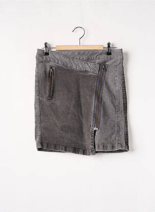 Fustă scurtă gri YAYA femeie