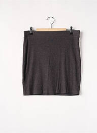 Fustă scurtă talie elastică gri DIVIDED H&M femeie