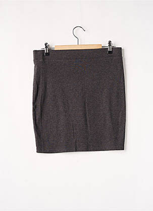 Fustă scurtă talie elastică gri DIVIDED H&M femeie