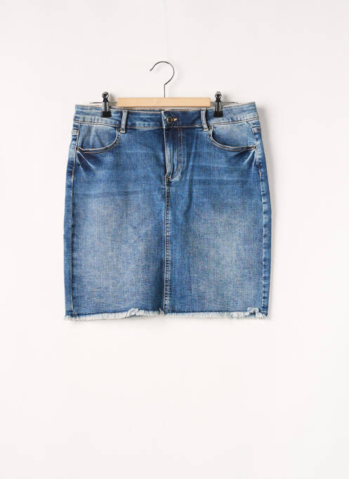 Fustă scurtă albastru PIECES femeie