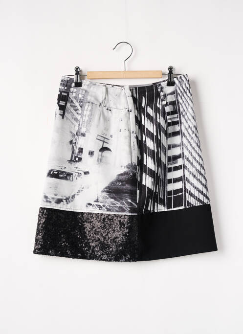 Fustă scurtă gri MISS CAPTAIN femeie