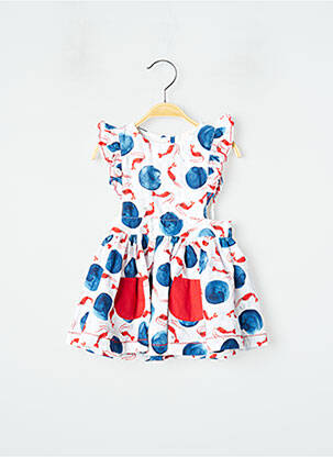 Rochie midi alb CATIMINI fată