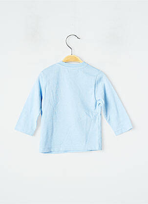 Tricou mâneci lungi mâneci lungi albastru 3 POMMES băiat