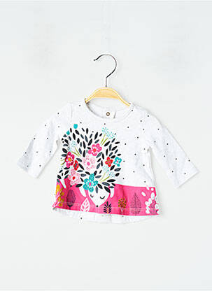 Tricou închidere presată mâneci lungi gri CATIMINI fată