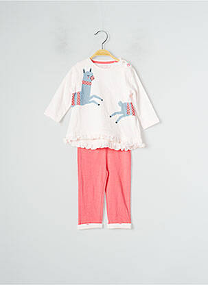 Pijama țesătură jerseu roz ESPRIT fată
