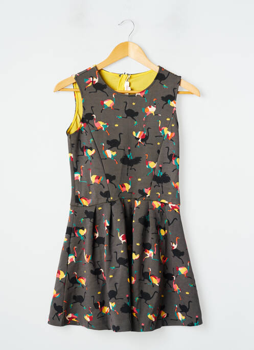 Rochie midi gri CATIMINI fată