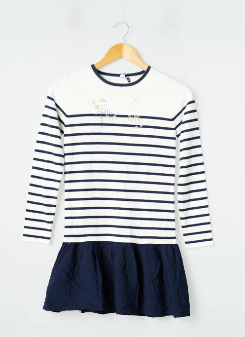 Rochie pulover alb 3 POMMES fată