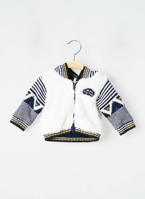 Vestă cu mâneci lungi alb CATIMINI băiat