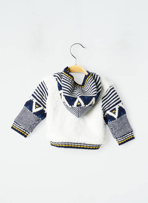 Vestă cu mâneci lungi alb CATIMINI băiat