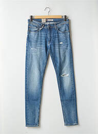 Blugi skinny țesătură pânză mărime normală albastru TEDDY SMITH homme