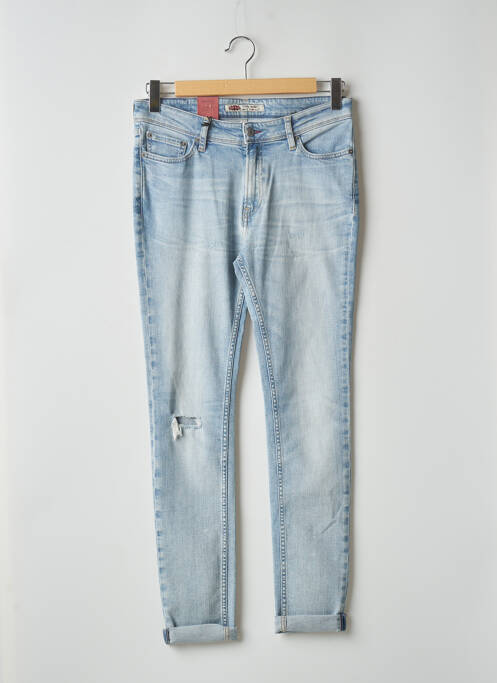 Blugi skinny albastru TEDDY SMITH bărbat