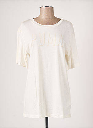 Tricou bej PUMA femeie