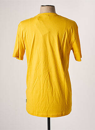 Tricou elasticitate mâneci scurte galben ONLY&SONS bărbat