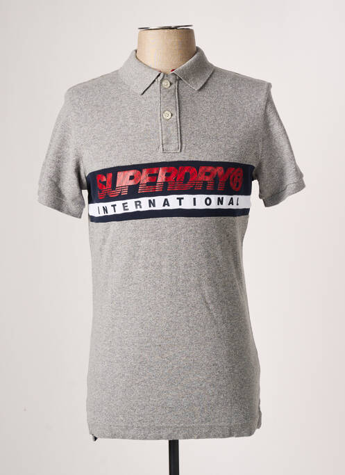 Polo gri SUPERDRY bărbat