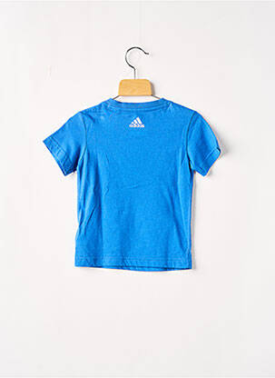 Tricou elasticitate mâneci scurte albastru ADIDAS copil