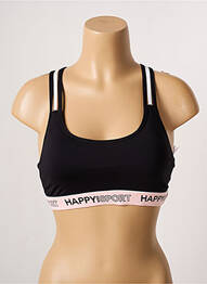 Sutien fără armatură sutiene negru HAPPY & SO femme