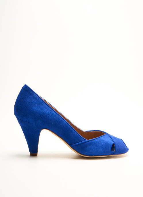 Pantofi cu toc albastru NEW LOVERS femeie