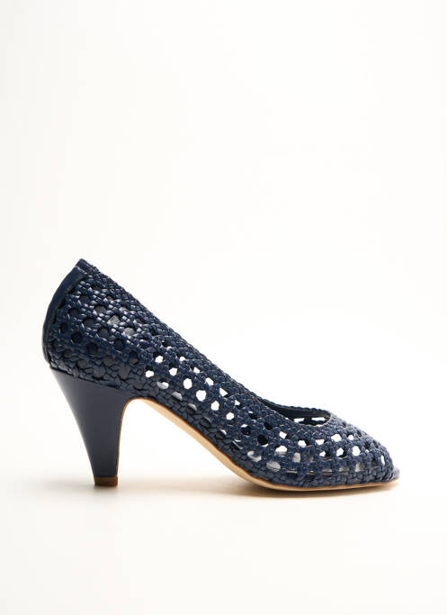 Pantofi cu toc albastru NEW LOVERS femeie