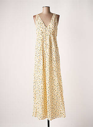 Rochie lungă galben BA&SH femeie