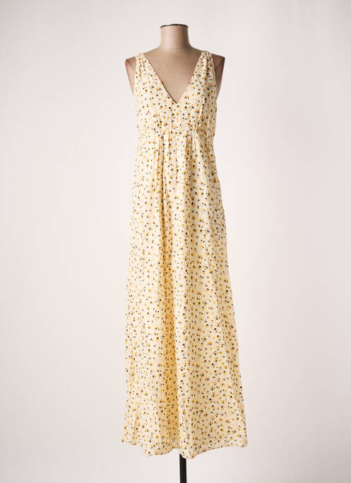 Rochie lungă galben BA&SH femeie