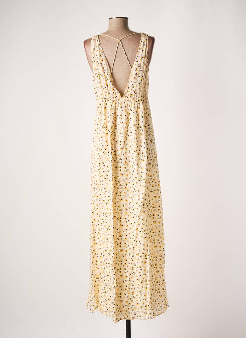 Rochie lungă galben BA&SH femeie