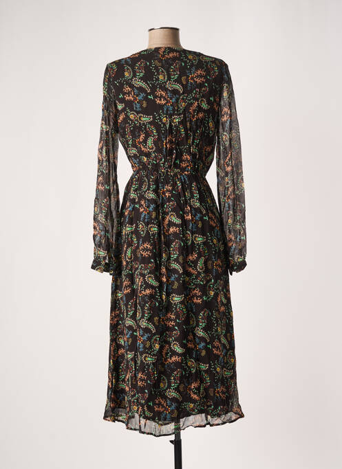 Rochie midi negru LEON & HARPER femeie