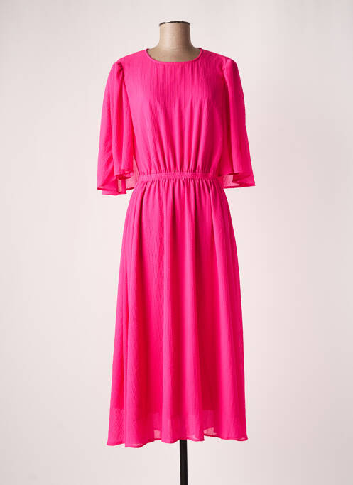 Rochie lungă roz ESSENTIEL ANTWERP femeie