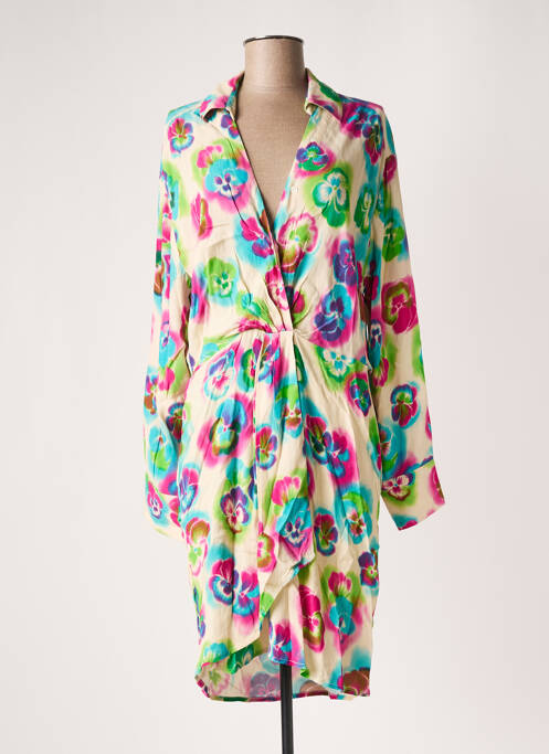 Rochie midi bej ESSENTIEL ANTWERP femeie