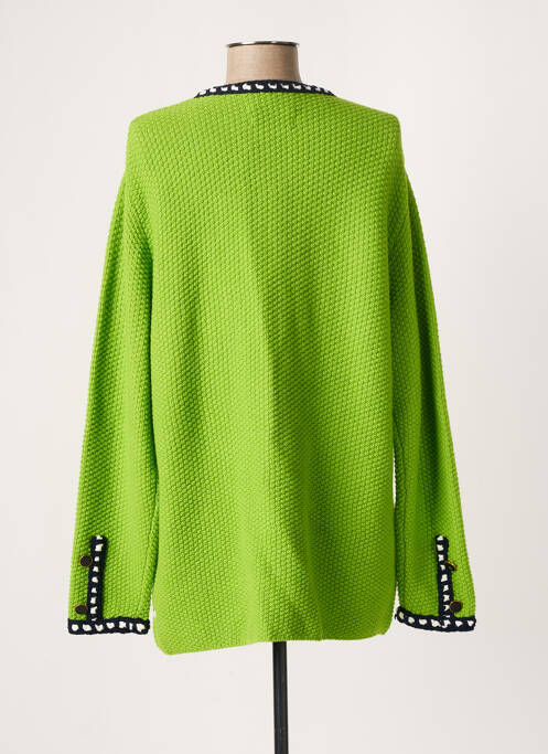 Vestă cu mâneci lungi elasticitate verde ESSENTIEL ANTWERP femme