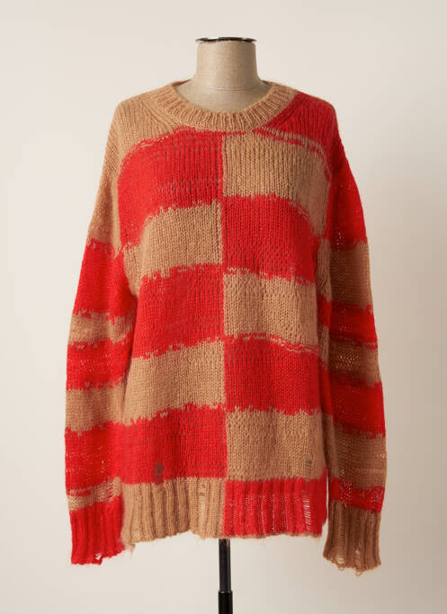 Pulover tunică roșu ESSENTIEL ANTWERP femeie