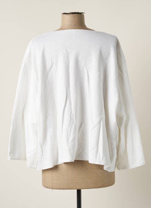 Jachete casual alb MAJESTIC FILATURES femeie