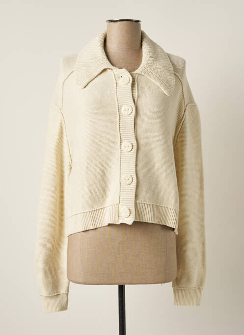 Vestă cu mâneci lungi bej BA&SH femeie