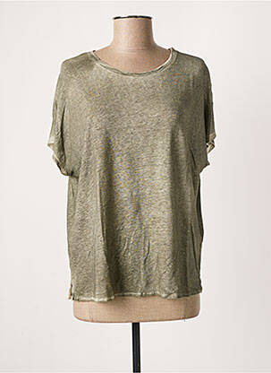 Top verde MAJESTIC FILATURES femeie