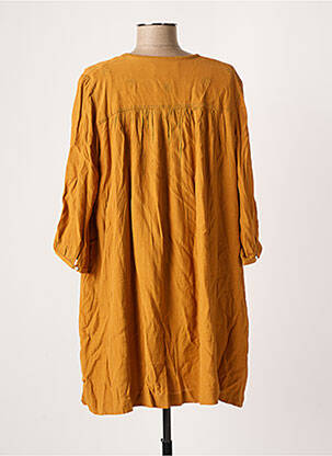 Rochie midi mâneci 3/4 mâneci 3/4 galben BA&SH femeie
