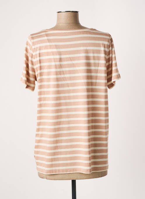 Tricou bej MAJESTIC FILATURES femeie