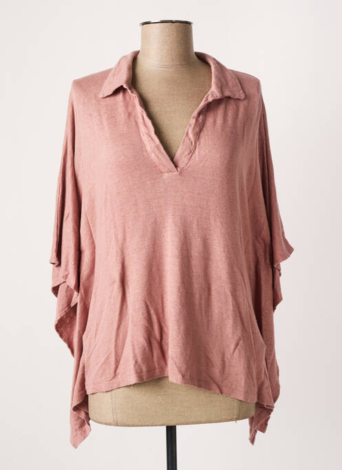 Top roz MAJESTIC FILATURES femeie