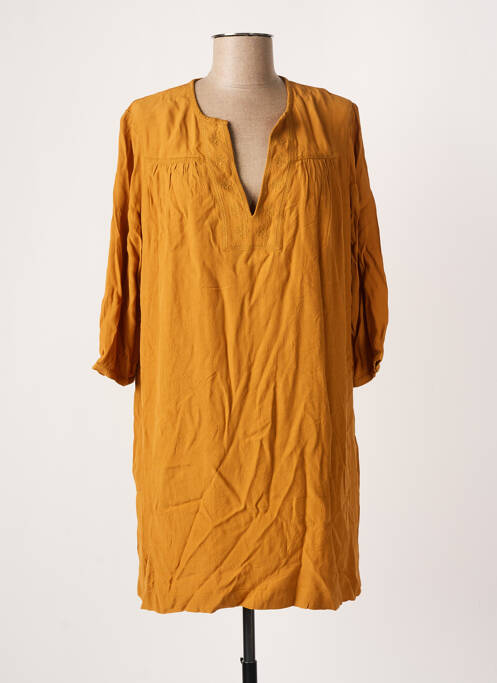 Rochie midi galben BA&SH femeie