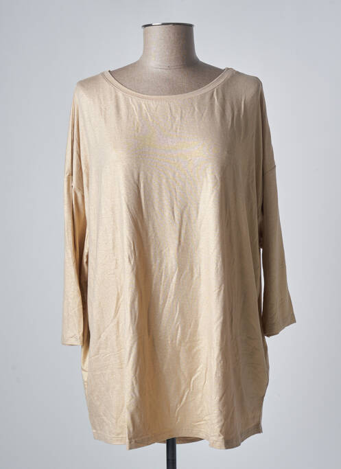 Top bej MAJESTIC FILATURES femeie