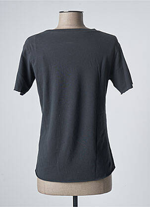 Tricou imprimeu fantezie mâneci scurte gri LEON & HARPER femeie