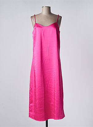 Rochie midi roz ONLY femeie