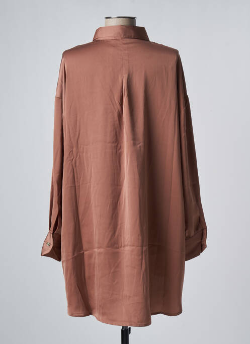 Rochie scurtă maro ONLY femeie