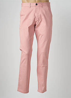 Pantalon chino roz SELECTED bărbat