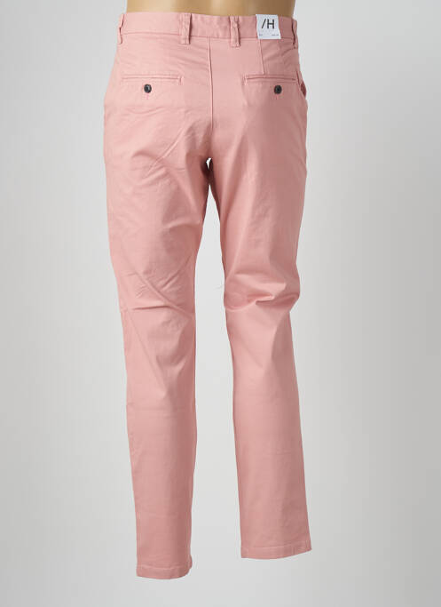 Pantalon chino roz SELECTED bărbat