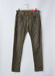 Pantalon slim elasticitate mărime normală verde DIESEL homme
