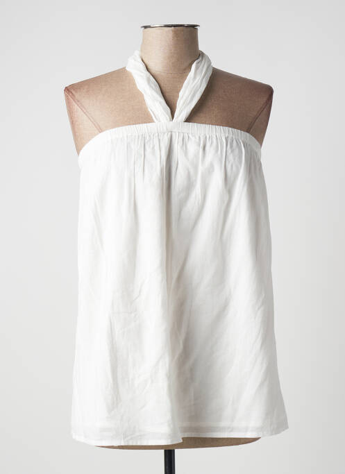 Top alb DIEGA femeie