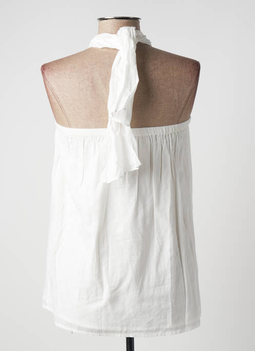 Top alb DIEGA femeie