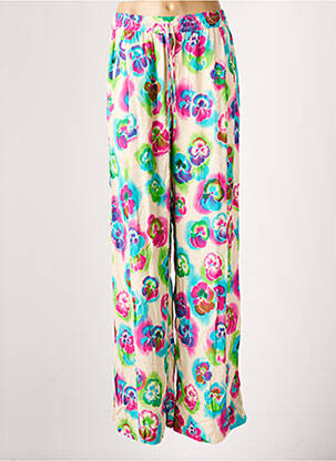 Pantalon larg bej ESSENTIEL ANTWERP femeie